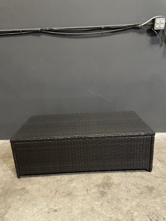 Brown Wicker Coffee Table