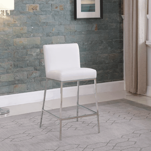 Emilia Counter Stool/ Ivory