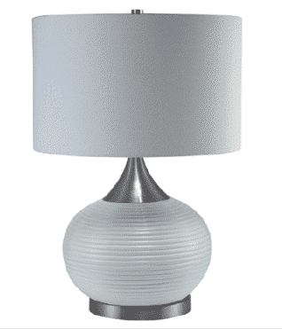 Tinted Glass Bulb Lamp 24.5"