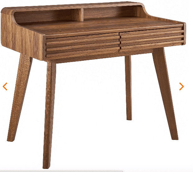 Walnut Render Writing Desk