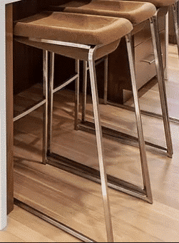 Scoop Brown Barstool