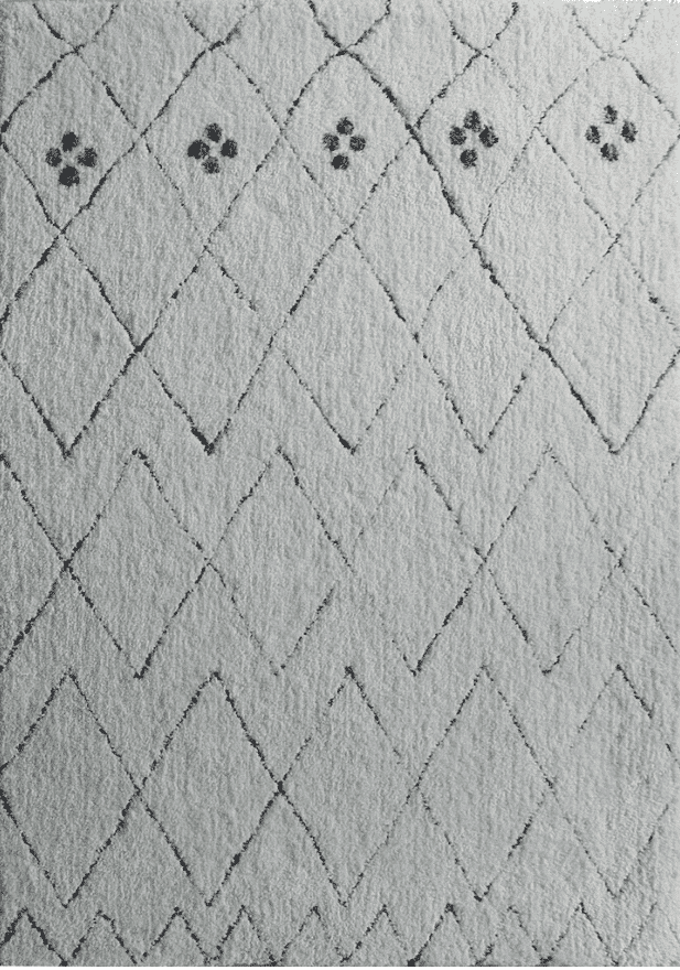 Tufted Modern Moro Shag Rug 5 x 7