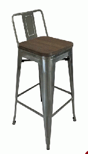 Gunmetal Barstool