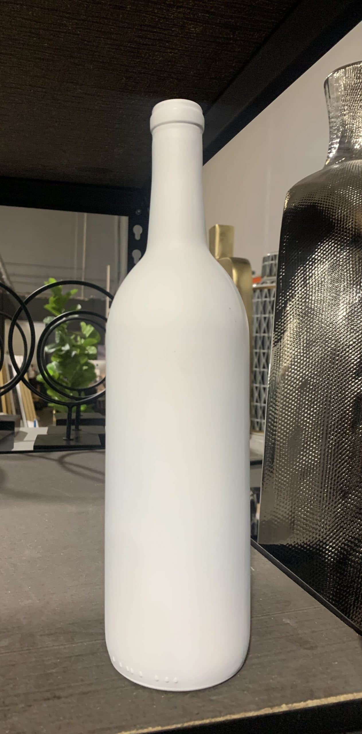 Matte White Bottle 11"