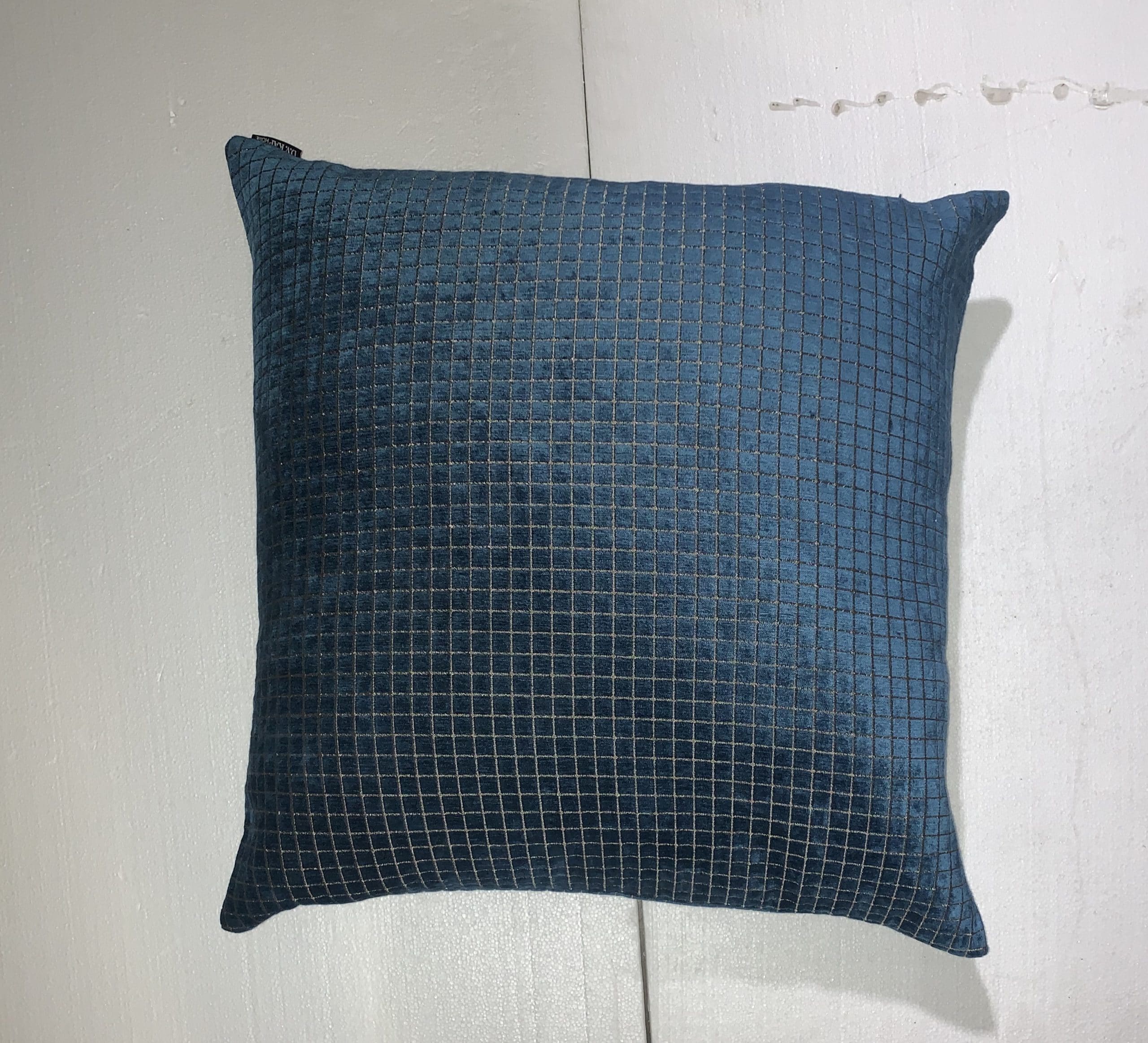 Royal Blue Tiny Stitched Squares 22x22