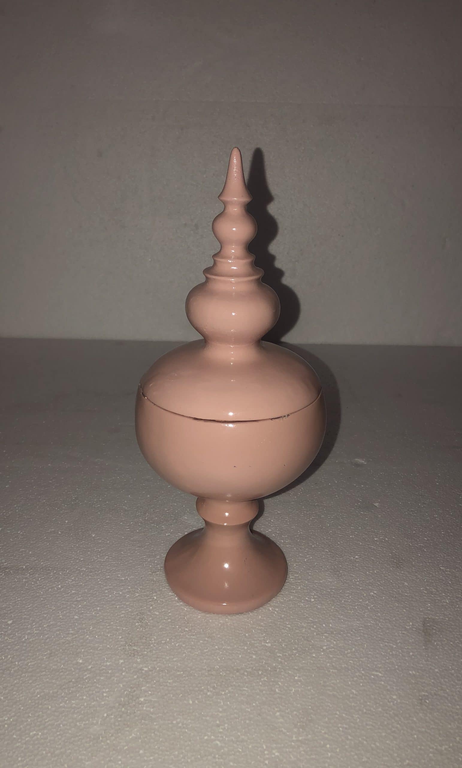 Pink Decorative Jar I  11"