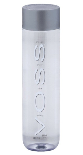 Decorative Small Voss Water Bottle 7"