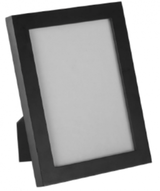 Classic Black Block Picture Frame 4x6