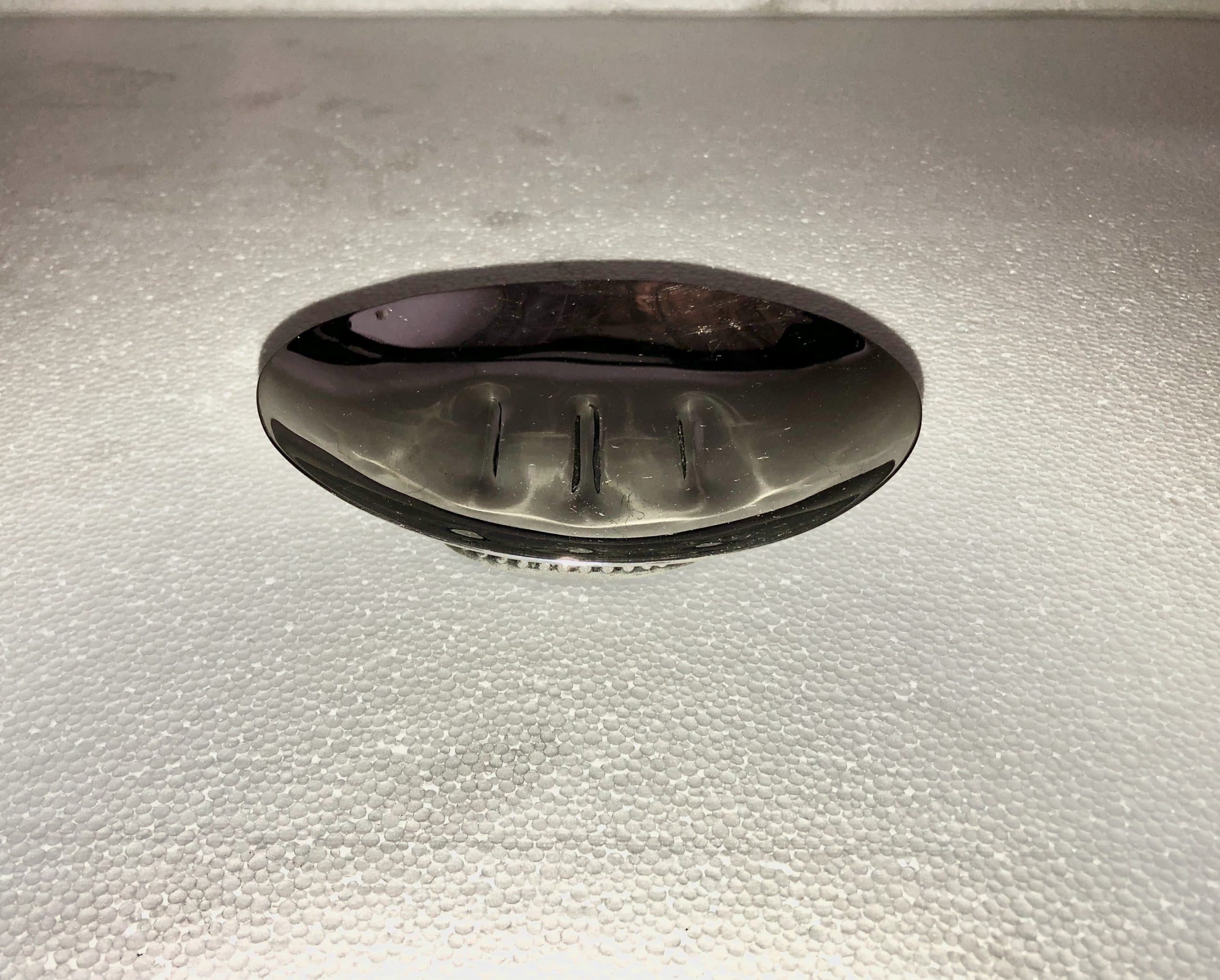 Chrome Football Soap Tray