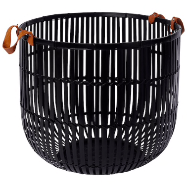 Black Hurring Basket 15 3/4"