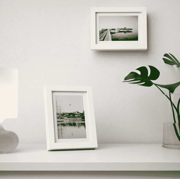 Ribba Box White Picture Frame 5x7x - Image 2