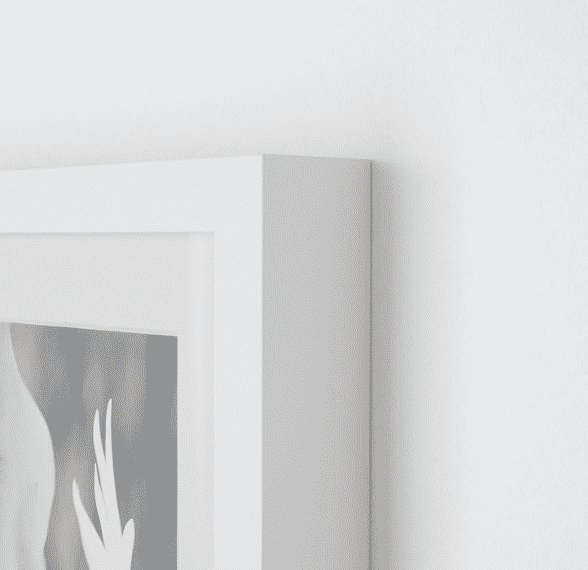 Ribba Box White Picture Frame 5x7x - Image 3