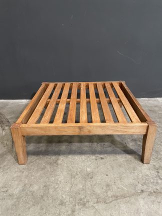 Orange Wood Coffee Table