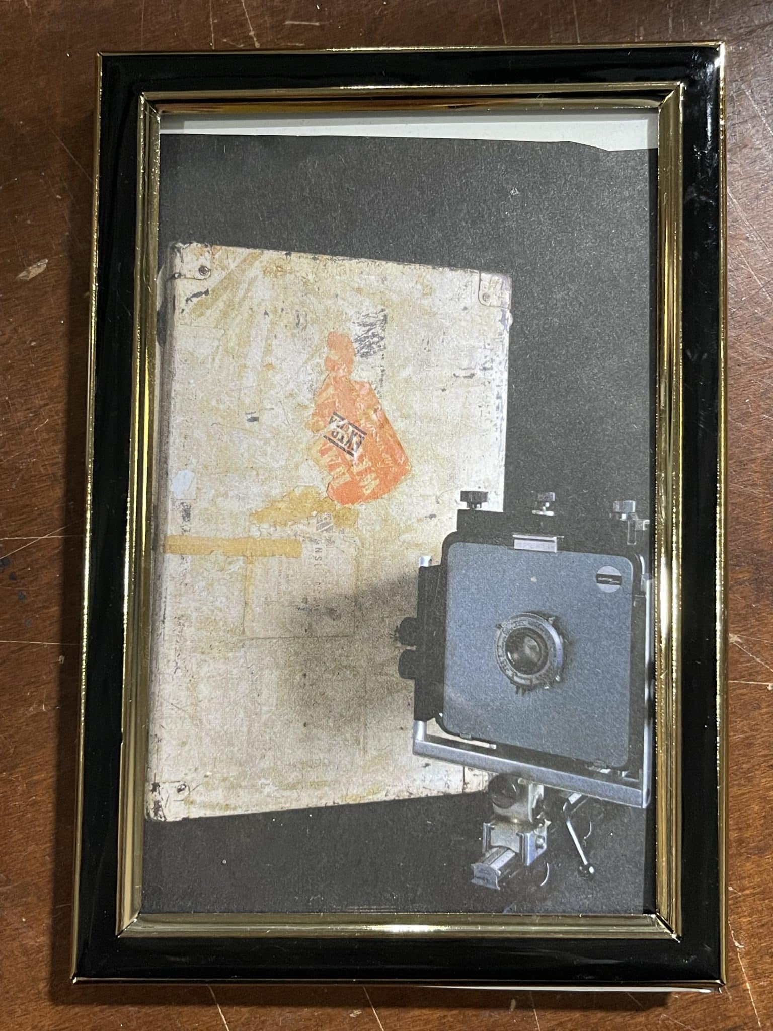 Black w/ Gold Edges 4x6