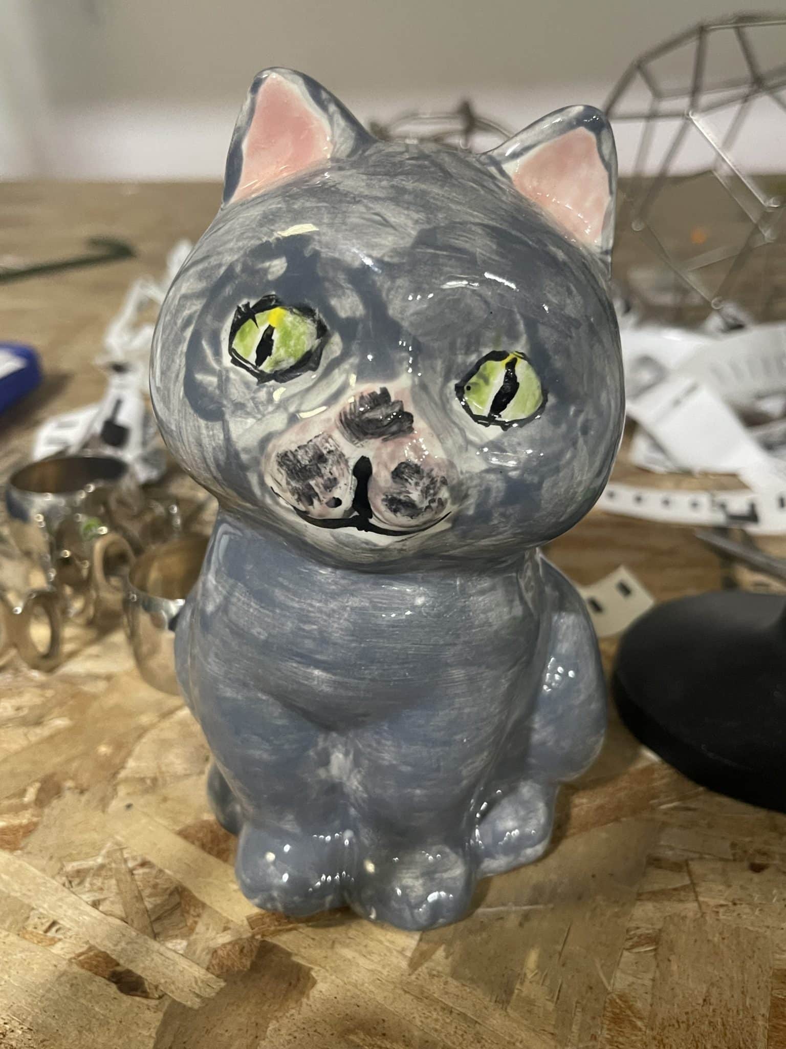 Grey Kitty 6"