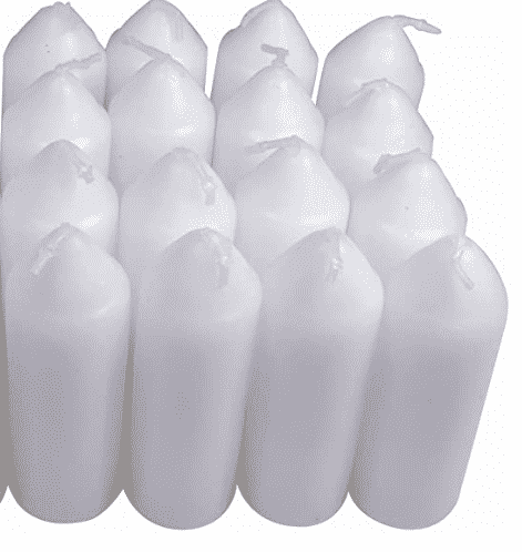 Single Mini White Candle 2x3.5
