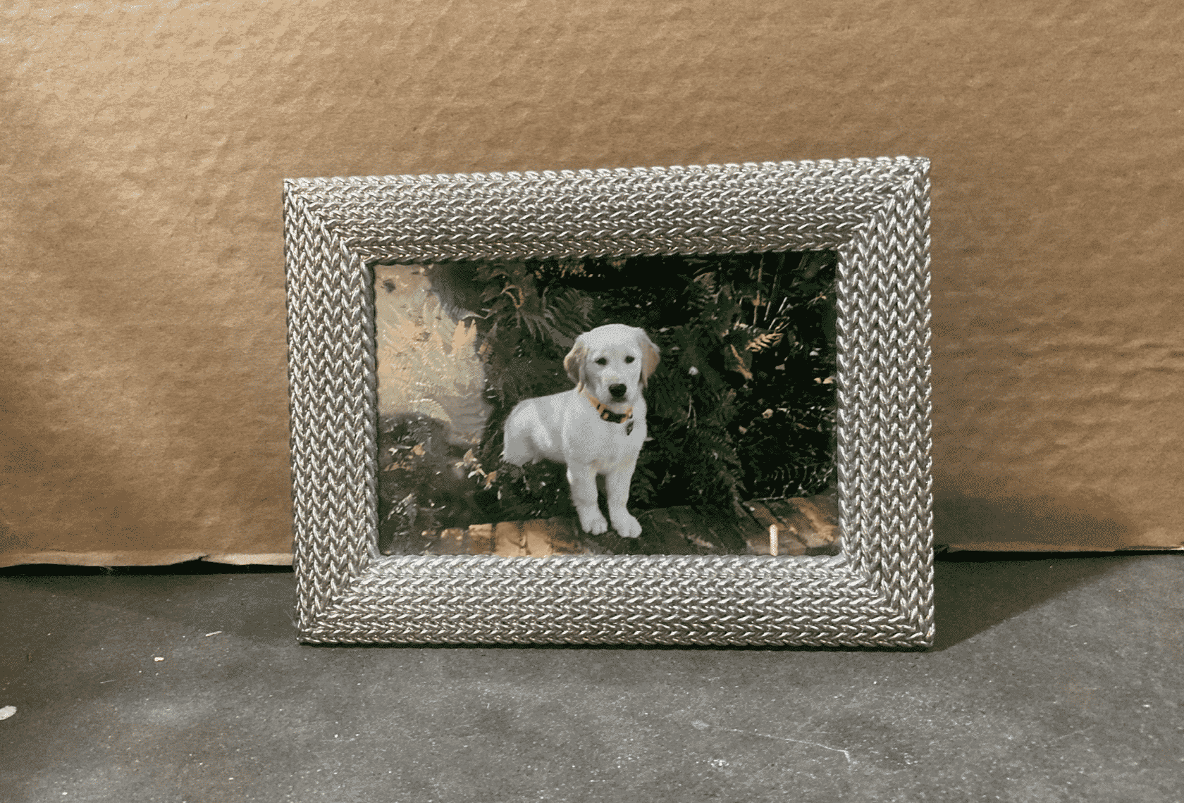 Chrome Chain Picture Frame 4x6