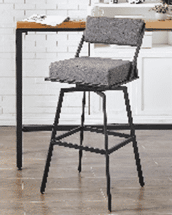 Charcoal Gareth Barstool
